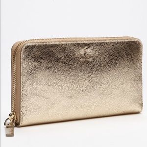 Kate Spade Gold Wallet